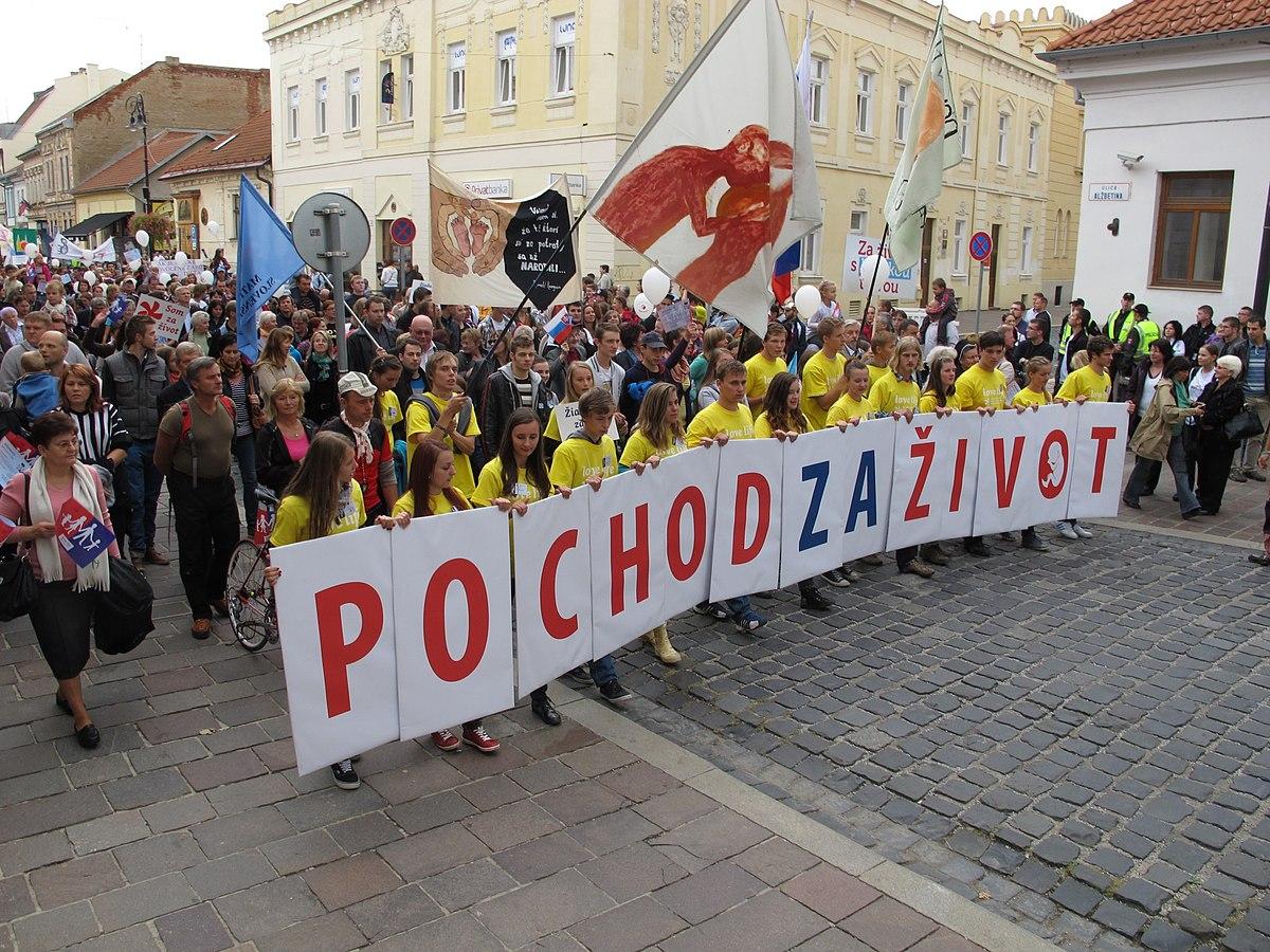 Národný pochod za život bude 22. septembra 2024 v Košiciach