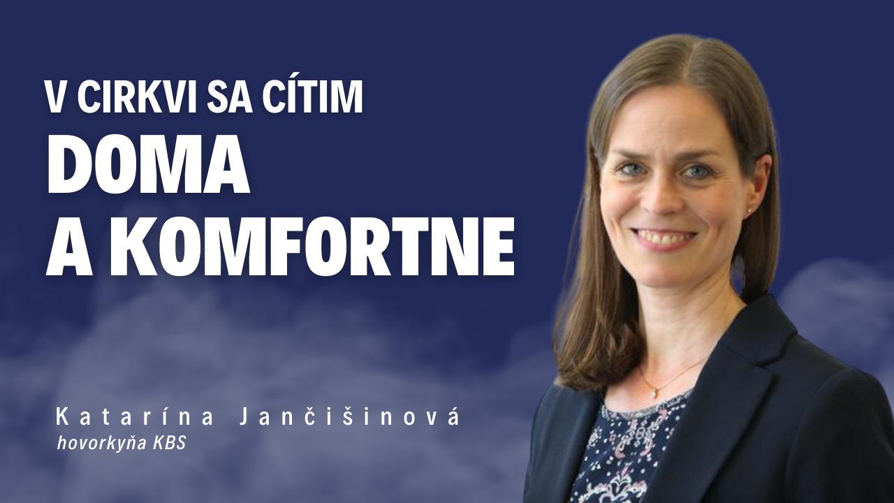 V Cirkvi sa cítim doma a komfortne – Hovorkyňa KBS Katarína Jančišinová /Slovo+ podcast #11