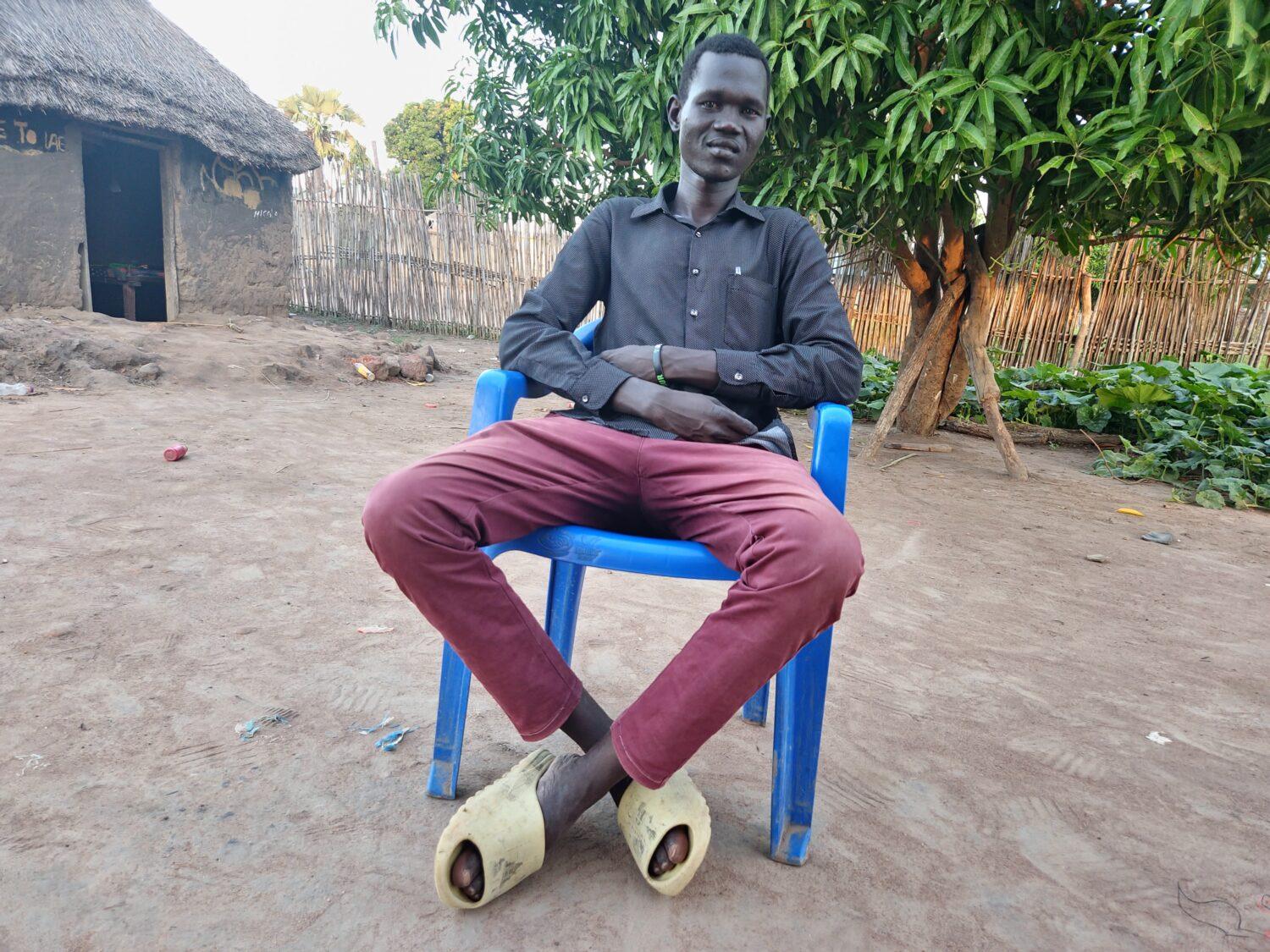 Afričan Michiek Laat Arop: Chcel by som sa postarať o svoju rodinu a vlastnými rukami pomôcť svojej krajine
