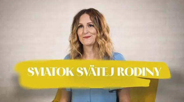 NEDEĽA UŽ V SOBOTU | Eva Hrešková | Sviatok Svätej rodiny