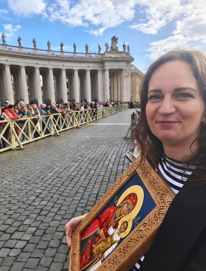 Danka Kirešová: Počas písania ikon je najdôležitejšie byť v milosti posväcujúcej