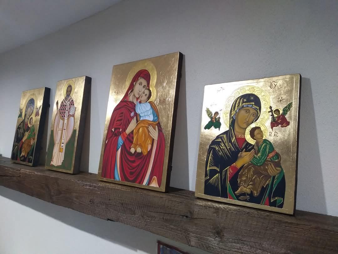 Danka Kirešová: Počas písania ikon je najdôležitejšie byť v milosti posväcujúcej