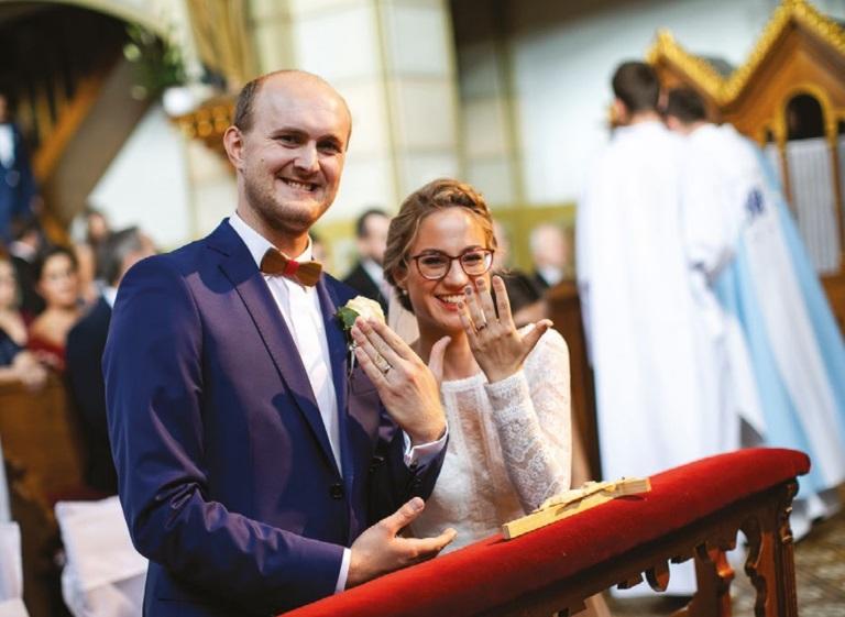 Novomanželia Hrickovci: Manželský sľub pred oltárom je ten najkrajší záväzok, ktorý môžete dať druhému