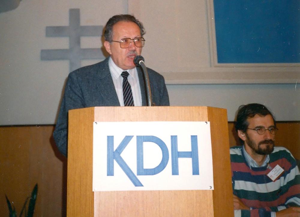 KDH si pripomenie 100. výročie narodenia Antona Neuwirtha