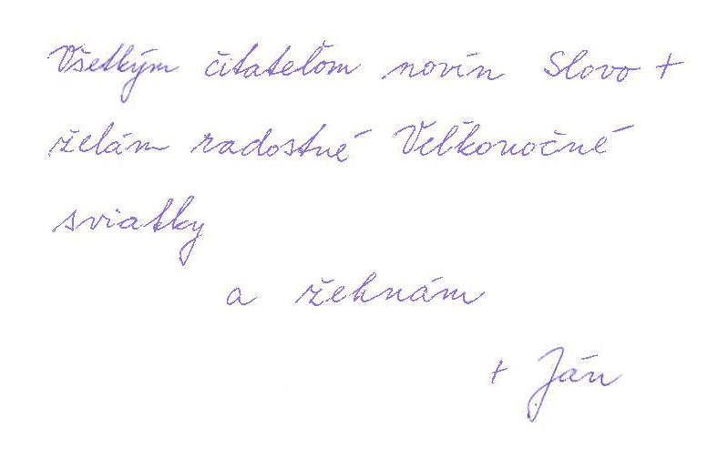 Veľká Noc – sviatok dávajúci zmysel našej viere