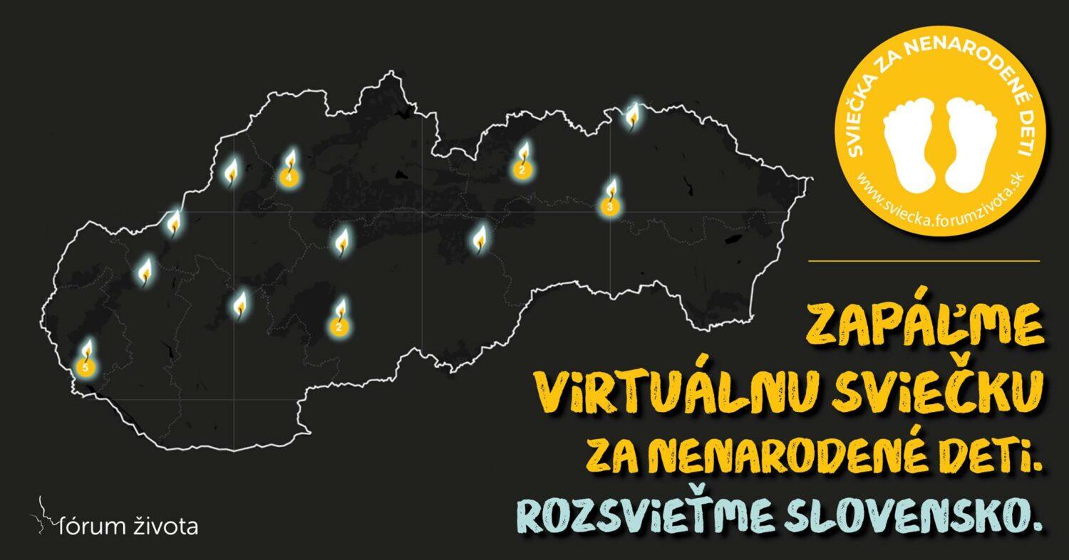 Dnes vrcholí kampaň Sviečka za nenarodené deti