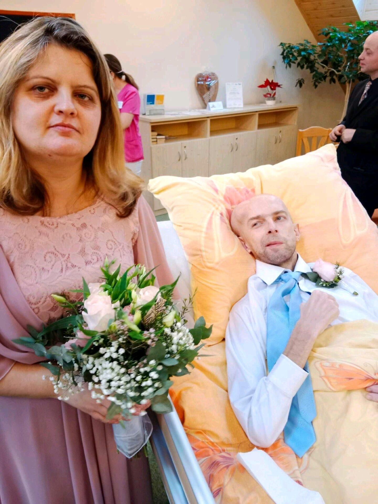 Novomanželia z hospicu: Každý večer ďakujeme za ďalší prežitý deň
