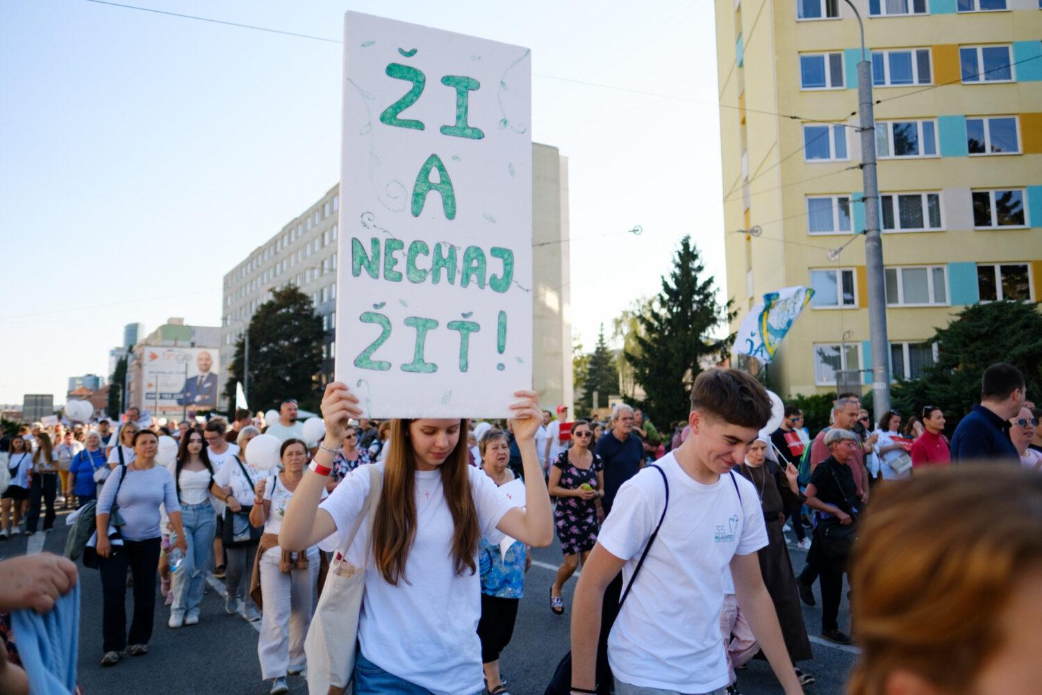 Národný pochod za život už túto nedeľu v Bratislave
