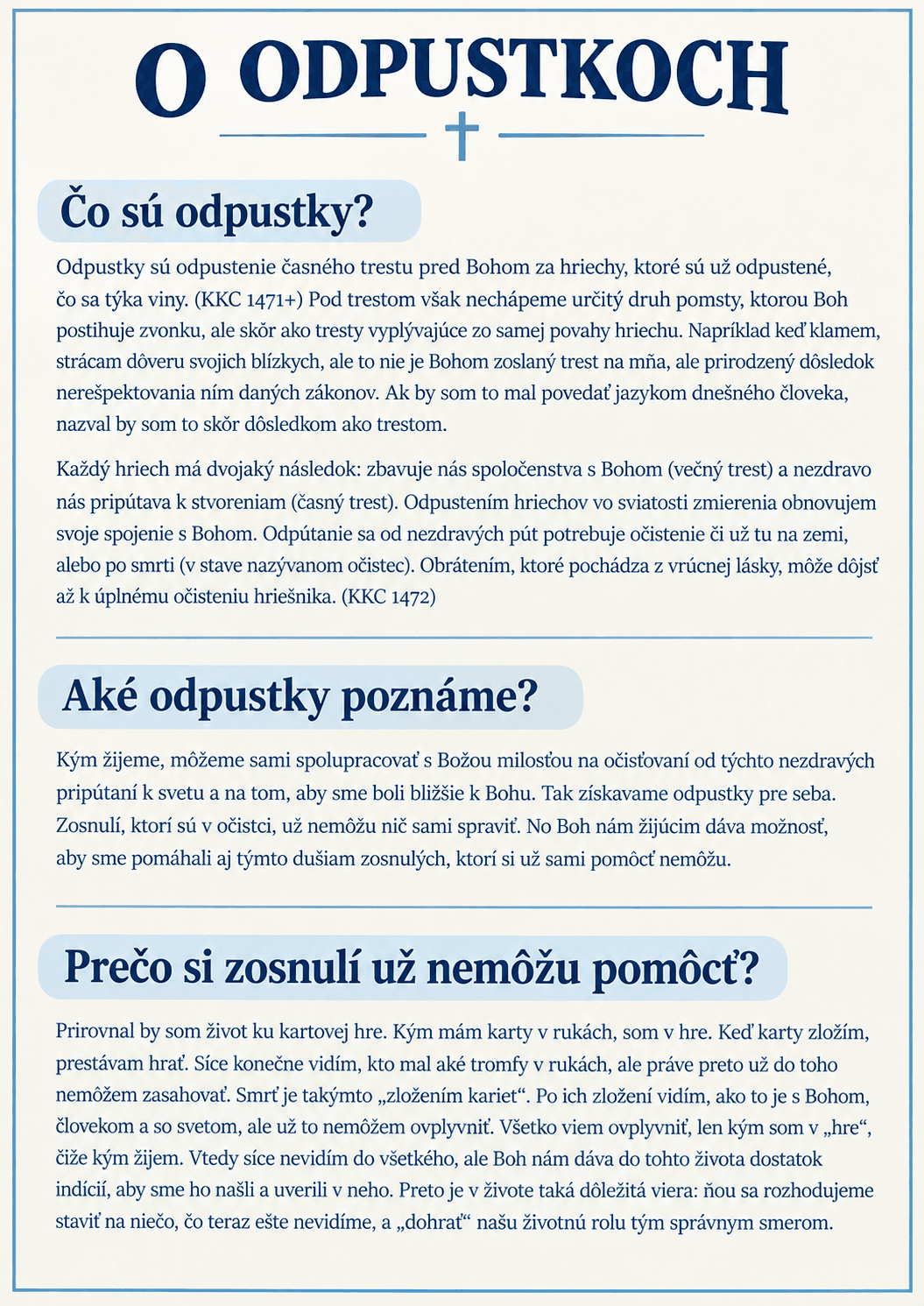 Odpustky počas Dušičiek: Otázky, ktoré ste sa nemali koho opýtať